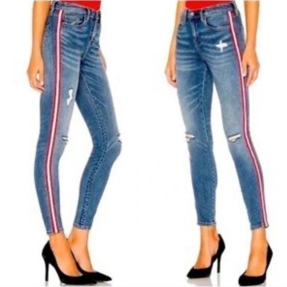 Hollister High-Rise Crop Super Skinny Hollister Classic Stretch Jeans